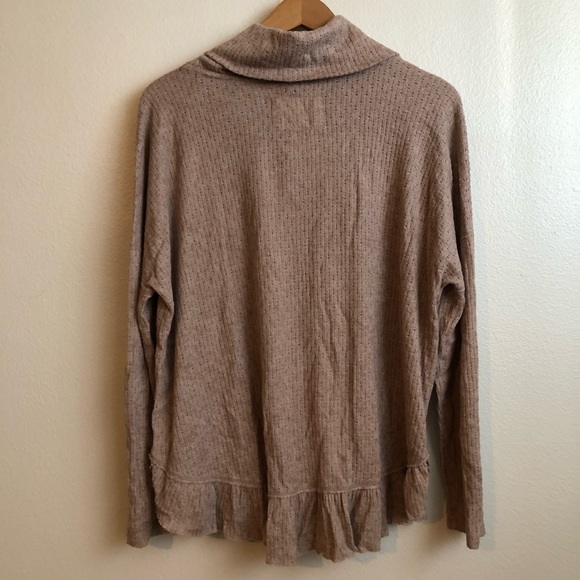 Anthropologie Maeve Addie Ruffled Hacci Pullover - Picture 8 of 15